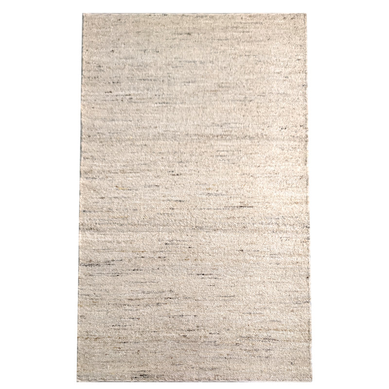 Tapis rectangulaire en laine tissé à la main, Rectangle 9 pi x 12 pi