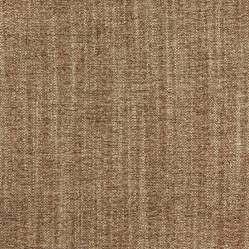 Tissu chenille en mélange de polyester et de lin Brixton-Bronson, Caramel