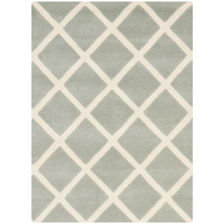 Teresita Hand Tufted Wool Geometric Rug