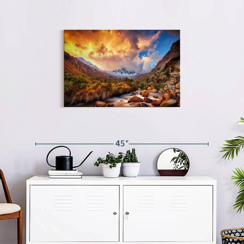 Punta Union Sunset Sky, 20" H x 30" W