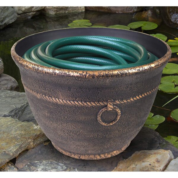 Garden Hose Pot With Lid - Wayfair Canada