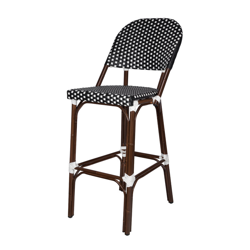 Tabouret de bar 30 po Paris, Chocolat