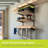 delta Heavy Duty Steel Wall Mounted Adjustable 5-Tier Lumber Storage Garage Rack