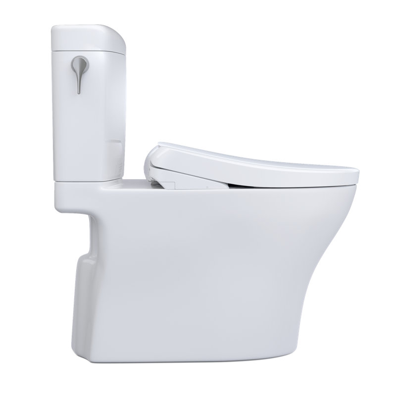 Aquia® IV Cube 1.28 GPF Elongated Floor Mounted Two-Piece Toilet (Seat Included)