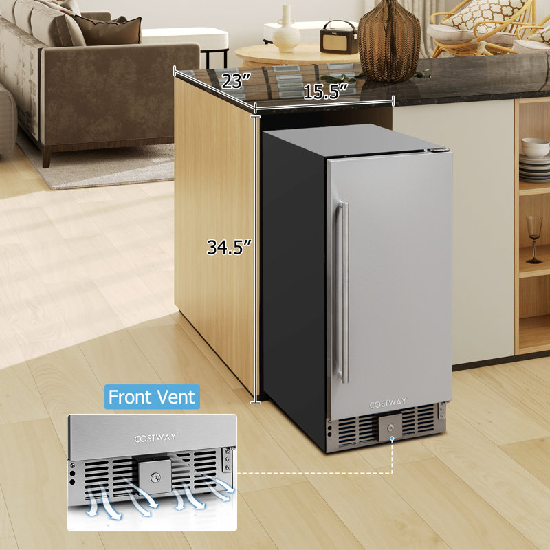 Réfrigérateur compact sous le comptoir / réfrigérateur autoportant avec température réglable