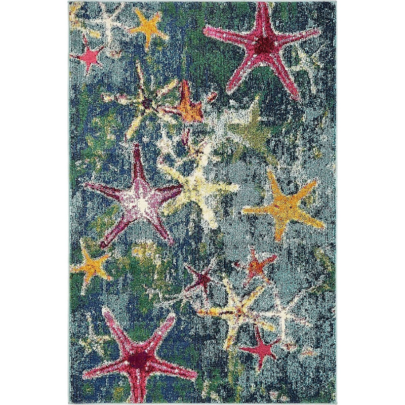 Trenton Abstract Indoor Rug, Rectangle 4' x 6'