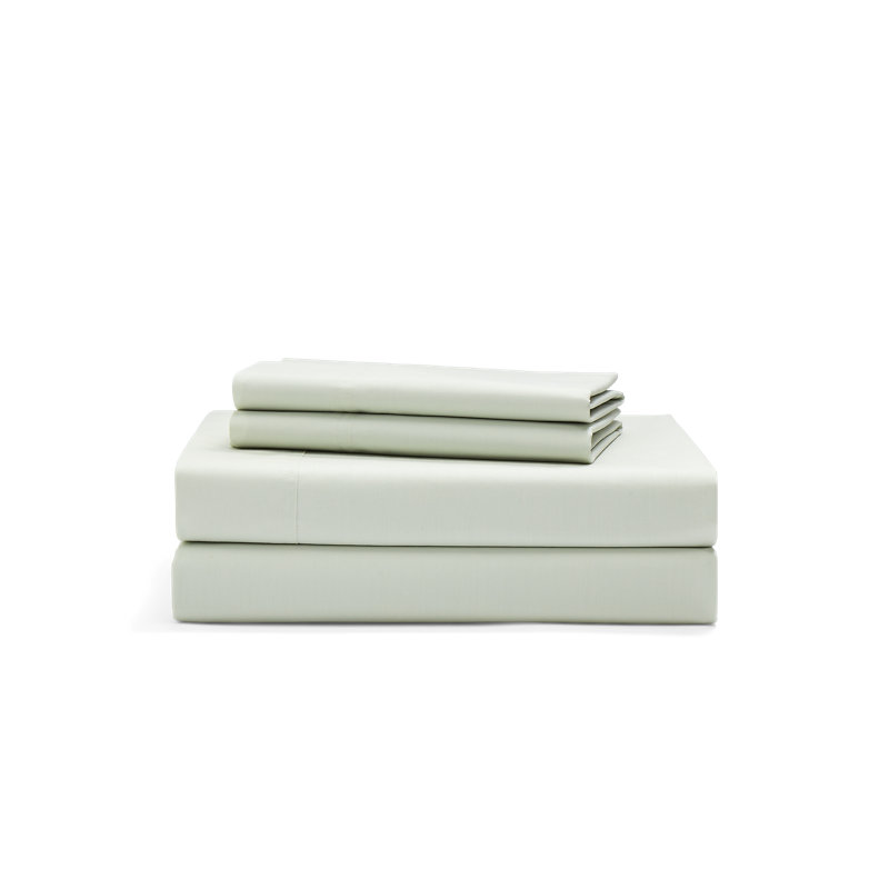 Ensemble de draps Sloane, Green, King Sheet Set with 2 Pillowcases