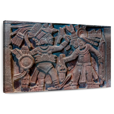 Senne Aztec Stone Carving