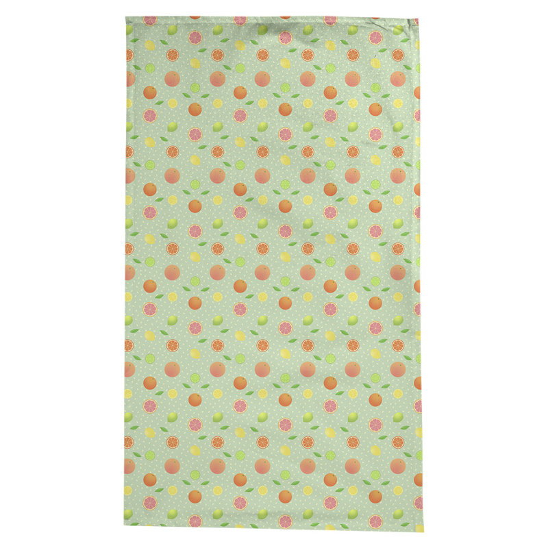 Nappe à motif de fruit Leffel, Vert menthe