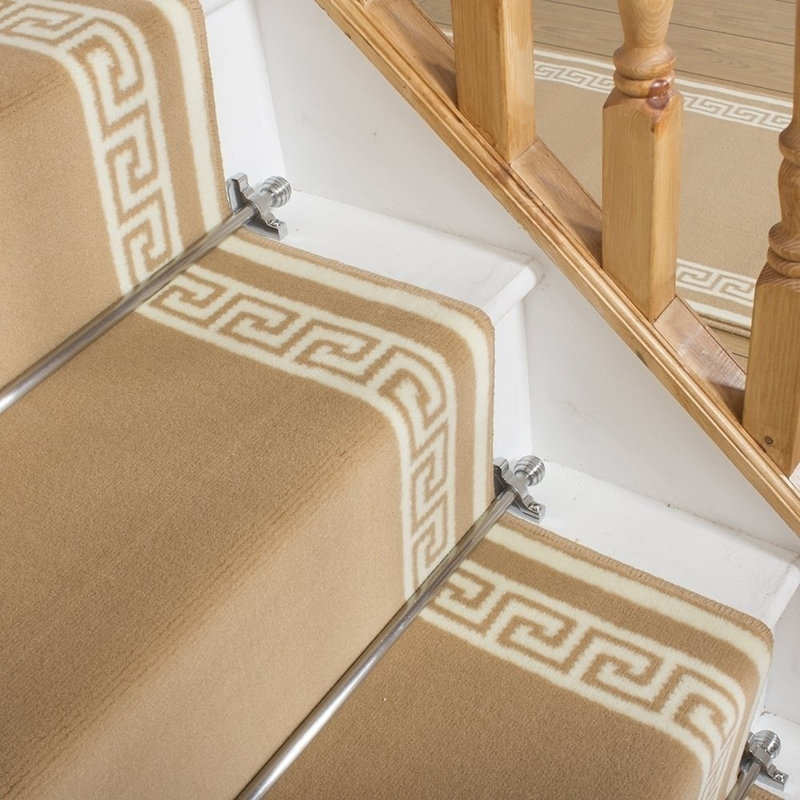 Stair Runner Geometric Area Rug, Runner 100 x 630 cm