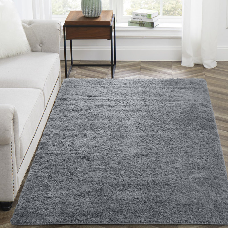 Tapis intérieur / extérieur gris Westcliffe, Rectangle 4pi x 6 pi