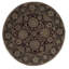 Wool Oriental Area Rug in Wine/Black-50103597
