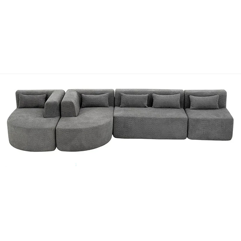 Canapé modulaire modulaire, 4 canapés combinés gratuits