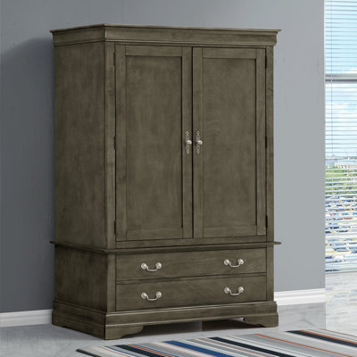Armoire, gris