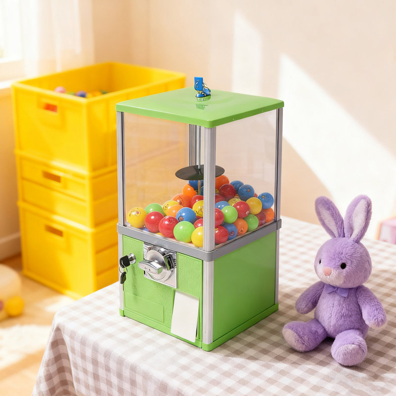 Distributeur de bonbons Gumball Machine, Vert