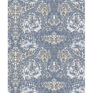 African Marigold Floral Wallpaper