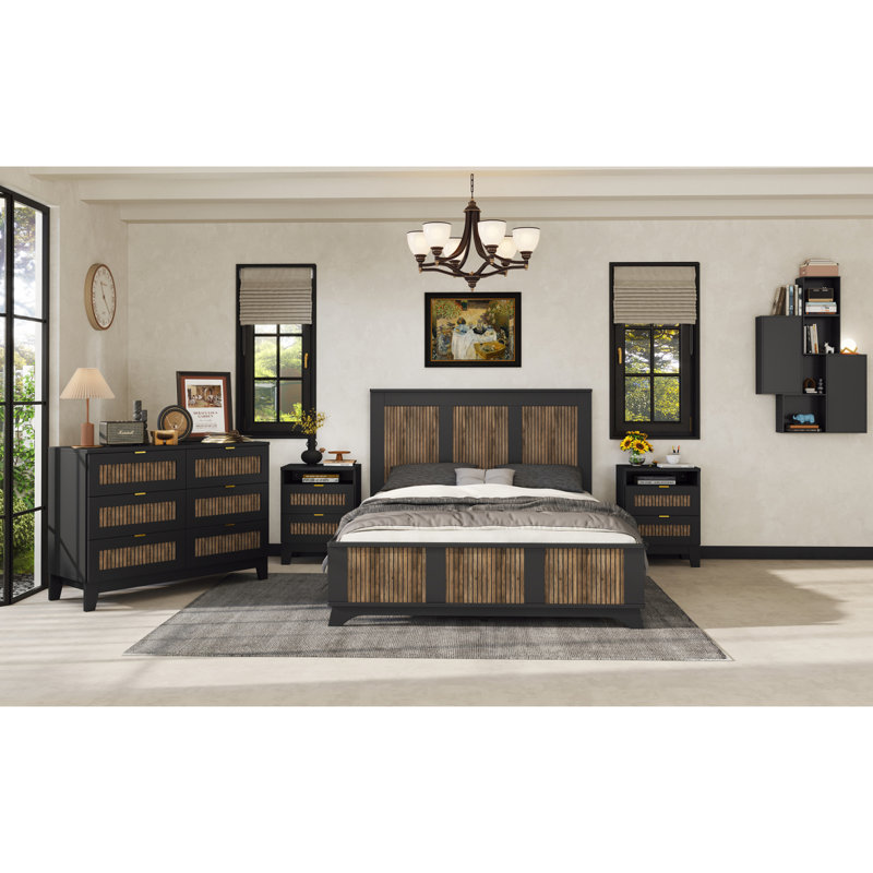 Lit plateforme Farmhouse, Grand lit