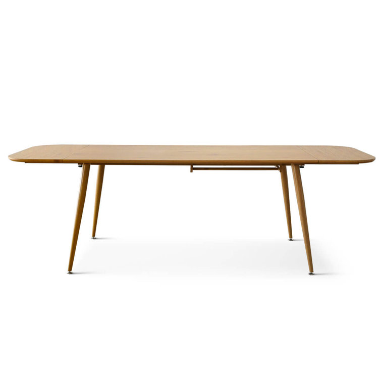 Wynsum 62.5" to 94.5"  Extendable Rectangular  Leg Dining Tables for 6-10 People