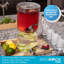 Distributeur de boissons en verre BIRDROCK