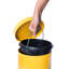 Steel Step On Kitchen Trash Can - 5L-17600415
