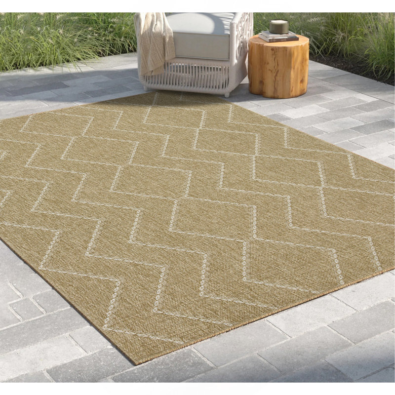 7 pi 10 po X 10 pi 3 po Tapis intérieur / extérieur, Rectangle 7 pi 10 po x 10 pi 3 po