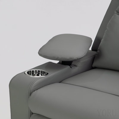 Chaise berçante électrique avec accoudoirs réglables et appui-tête, fauteuil inclinable pivotant avec support lombaire électrique, fauteuils inclinables oscillants pour l'allaitement, chaise d'allaitement avec USB, porte-gobelet