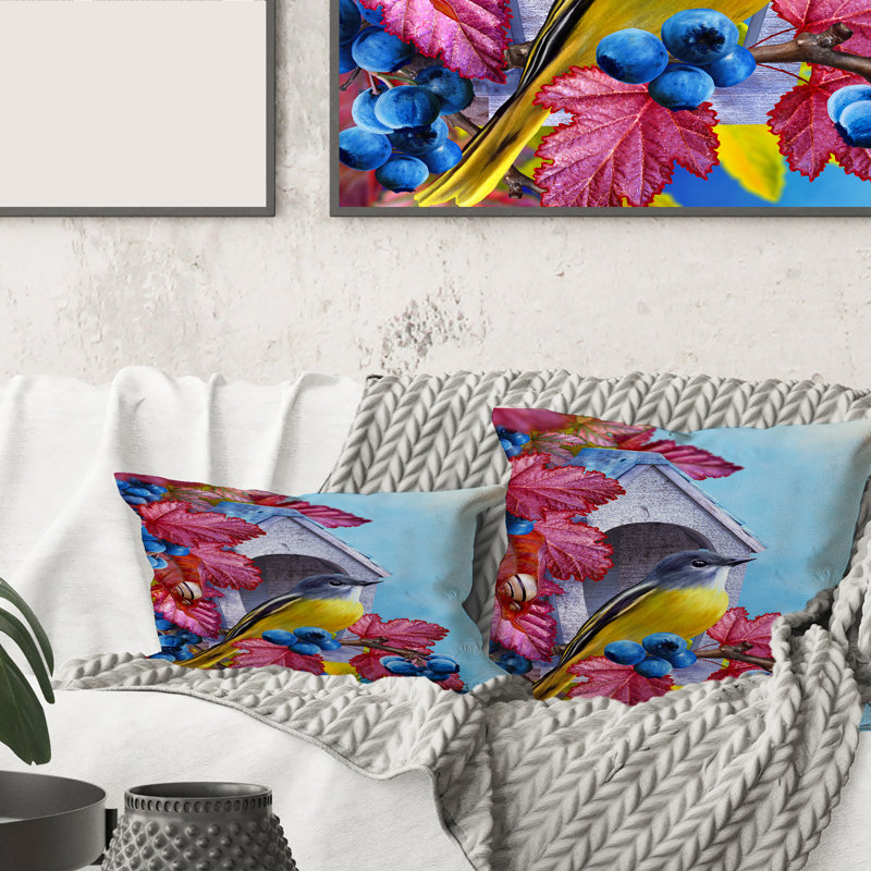 Housse et oreiller rectangulaire Titmouse