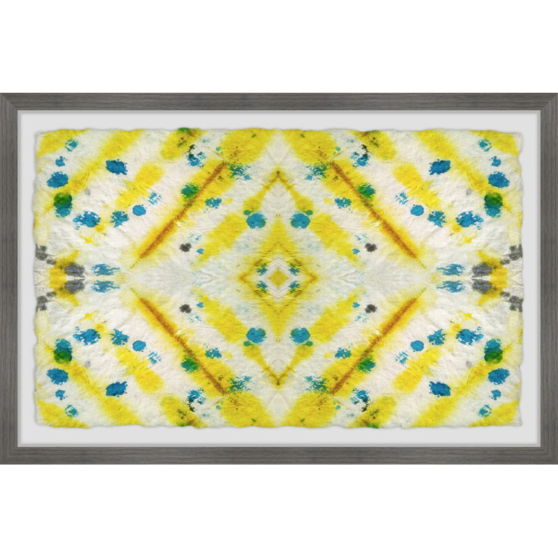Radar Transmission - Single Picture Frame Painting, 41cm H x 61cm W x 3.81cm D
