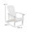 Balasi Outdoor All-Weather Poly Resin Wood Adirondack Chairs-1552139285