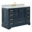 Meuble-lavabo simple avec plateau Abshire 49-93359305