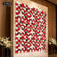 Panneau mural floral 12 pièces, fond floral artificiel, panneaux de fleurs artificielles