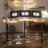 Nahriah 63'' L-Shaped Height Adjustable Standing Desk Electric Corner Table With Free Large Mouse Pad For Home Office Gaming-1788095092