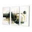 Ensemble de salon Emerald Gold Retro Geometrics - Minimalisme-235916277-235916275