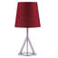 Lampe de table argentée 15,7 po Jceury-1887418107