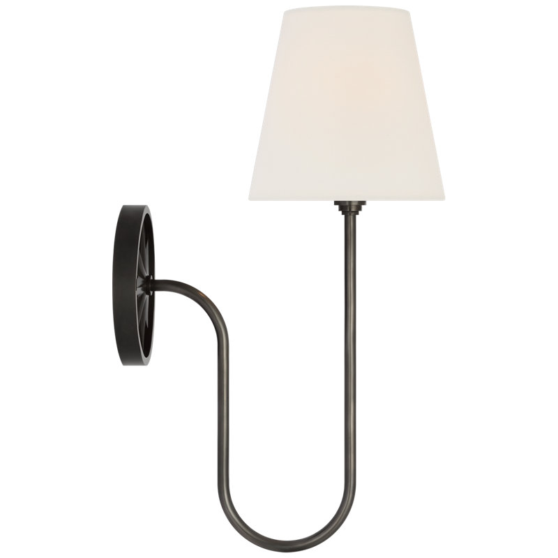 Polaris 1 - Light Armed Sconce By Chapman & Myers