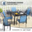 Golanka Square 4 - Person 37.5" Long Dining Set