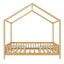 Lit sur pied avec auvent, cadre de lit simple, cadre de lit pour tout-petit en forme de maison, lit simple pour enfant-1550069137-1550069150
