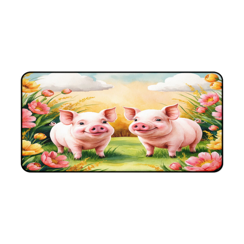 Polyester Desk Pad, 23.6x13.8