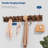 Keilee Wall 10 - Hook Wall Mounted Coat Rack-557977636