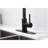 Pull Down Kitchen Faucet Matt Black - Stainless Steel Made, 360 Rotating Nozzle, Corrosion & Rust Treatment, Single Handle For Convenient Water Control With Rotatable Coating, Easy Flow And-1844560482