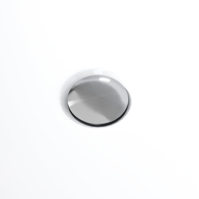 Acrylic Spacious Rectangle Shape Freestanding Bathtub With Chrome Overflow & Pop-Up Drain