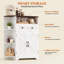 Armoire de rangement en coin Farmhouse