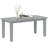 HDPE Outdoor Coffee Table, All-Weather Rectangle Patio Coffee Table, Plastic Outdoor Patio Table with Slatted Tabletop for Garden, Balcony, Backyard, Gray-394062793