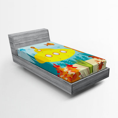 Drap-housse en microfibre Submarine