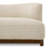 Sofa Stelvio Walnut Finish Winslow Chenille Beige