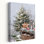 Arbres de Noël saisons de Noël - décorations de Noël brunes