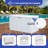 Edrosie Inc 54.3'' W 150 Gallons Water Resistant Resin Lockable Deck Box-101122952