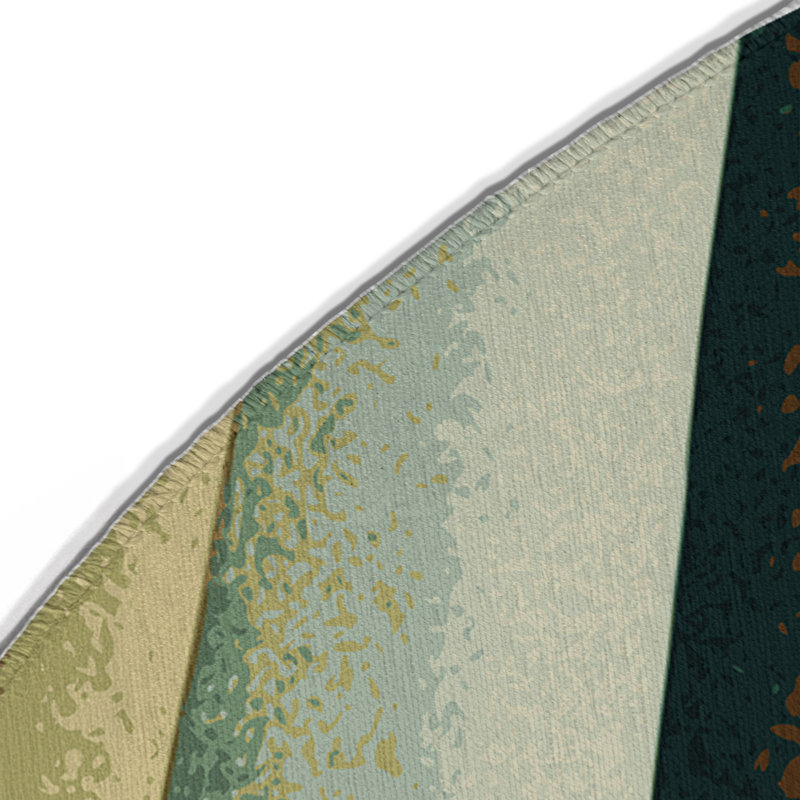 Twilight Dunes Indoor And Outdoor Area Rug, Round 5'