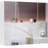 Bobby-James 27.6'' W 23.6'' H Framed Medicine Cabinet with Mirror and 6 Adjustable Shelves