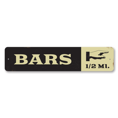 Enseigne en aluminium personnalisée